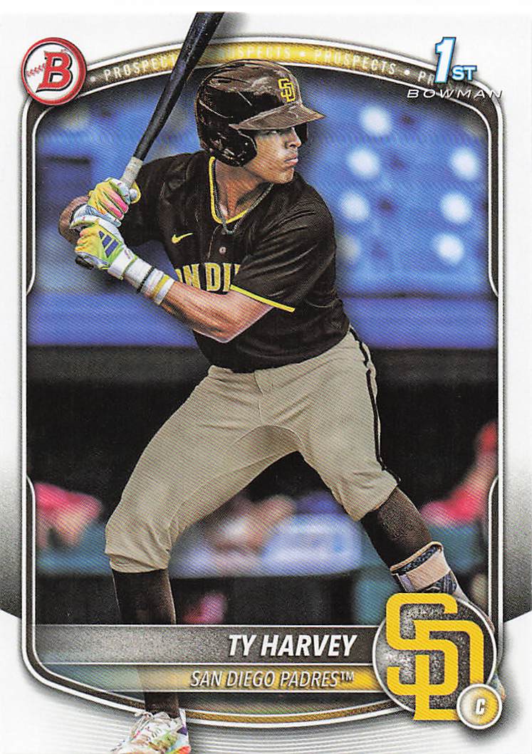 2025 Bowman Draft Baseball Ty Harvey #BD-58