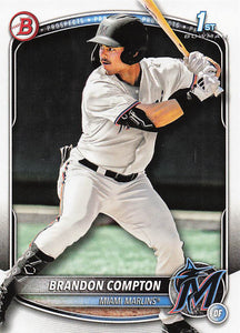 2025 Bowman Draft Baseball Brandon Compton #BD-64