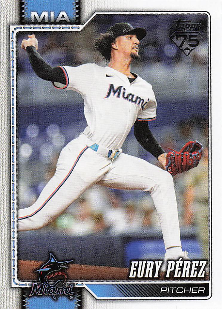 2026 Topps Baseball Eury Pérez #285
