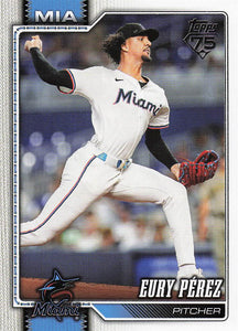 2026 Topps Baseball Eury Pérez #285