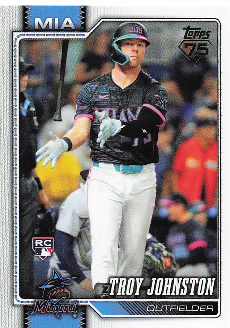 2026 Topps Baseball Troy Johnston #317 Rookie