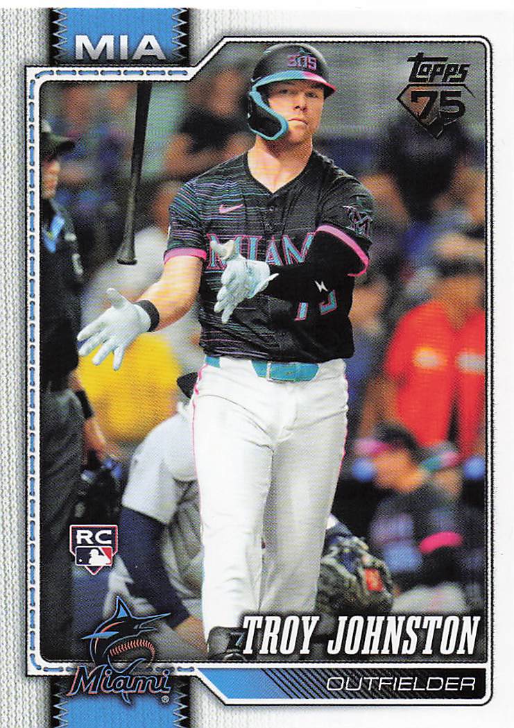 2026 Topps Baseball Troy Johnston #317 Rookie
