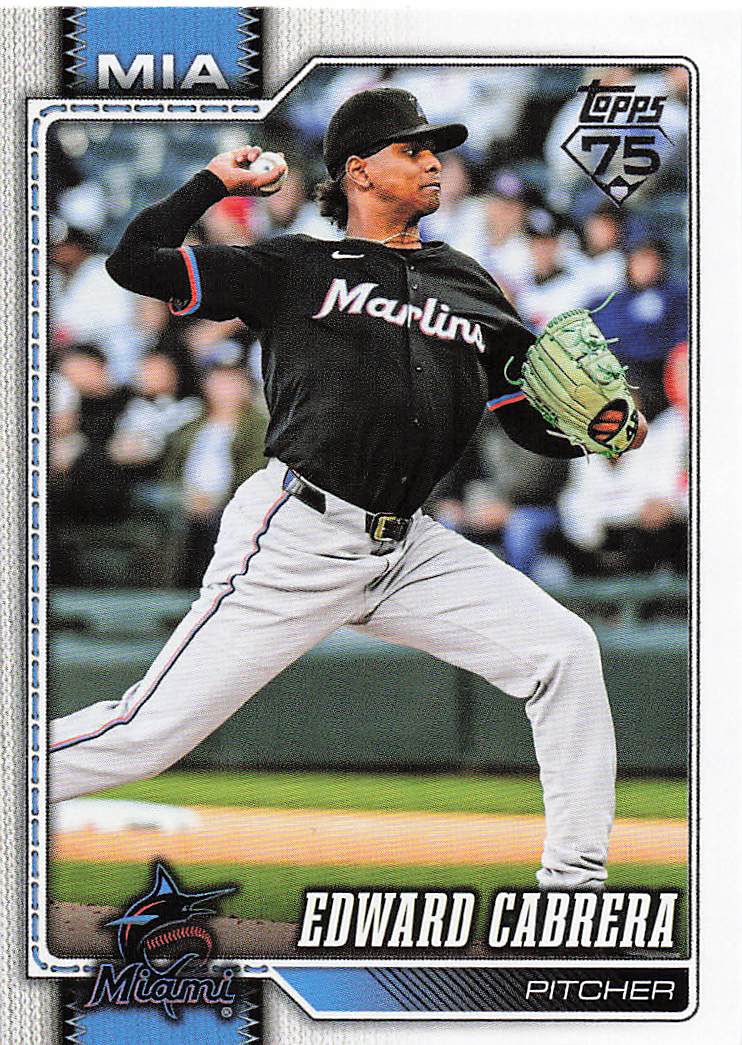 2026 Topps Baseball Edward Cabrera #288