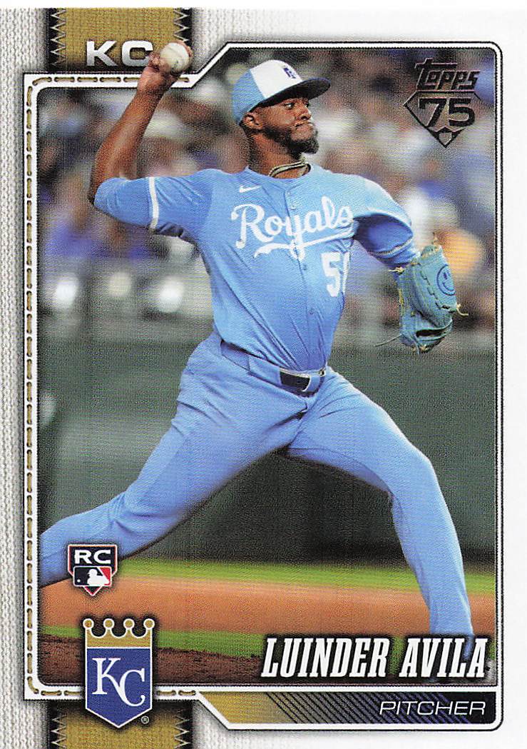 2026 Topps Baseball Luinder Avila #120 Rookie