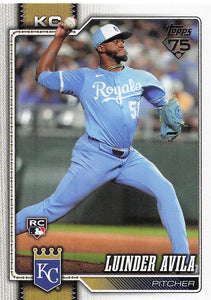 2026 Topps Baseball Luinder Avila #120 Rookie