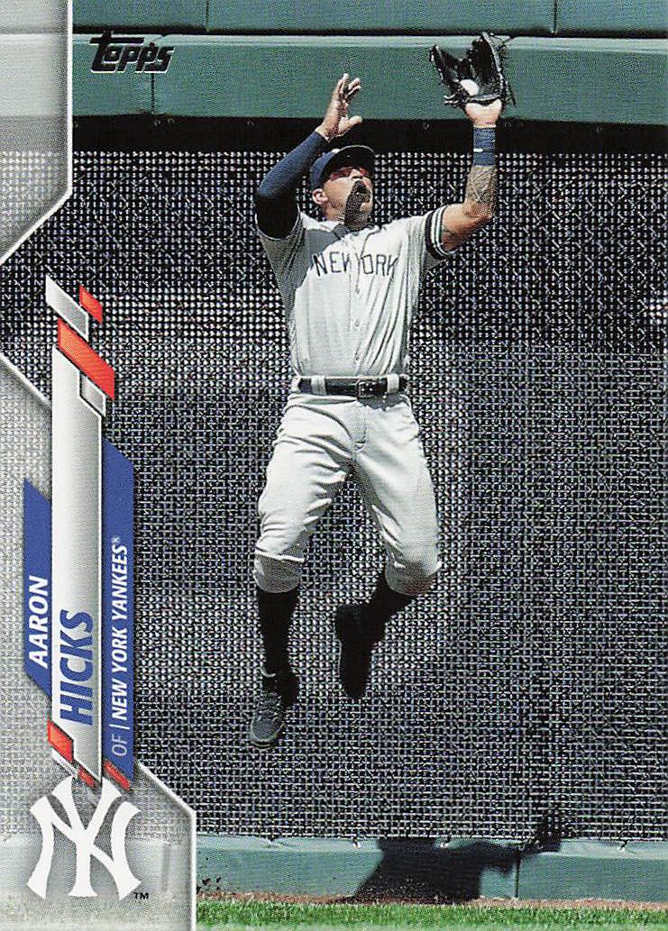 2020 Topps Baseball Aaron Hicks #252