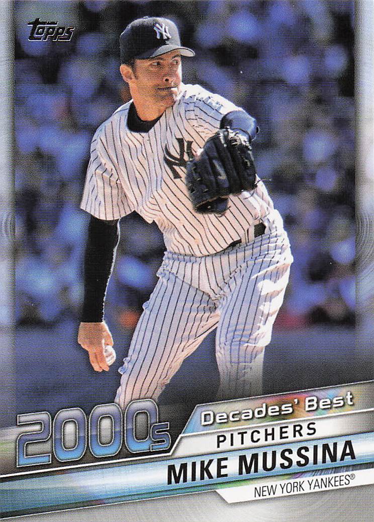 2020 Topps Baseball Decades' Best (Series One) Mike Mussina #DB-75