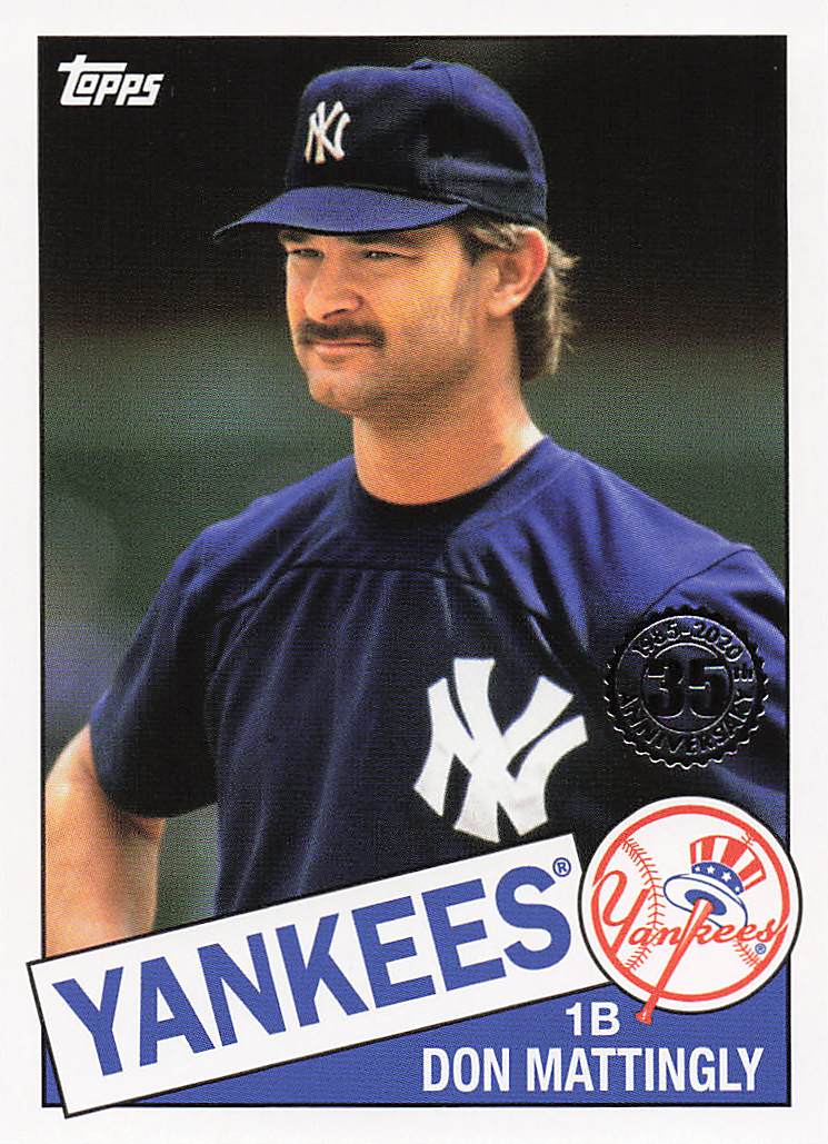 2020 Topps Baseball 1985 Topps Baseball Don Mattingly #85-70