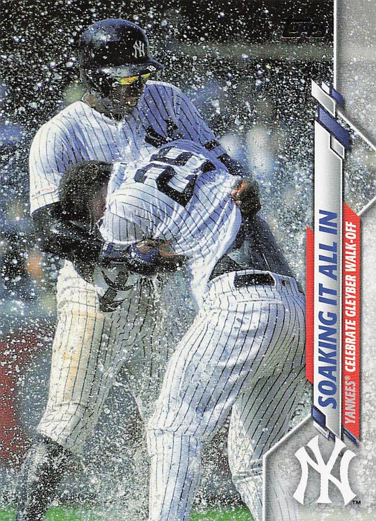 2020 Topps Baseball Soaking It All In #157