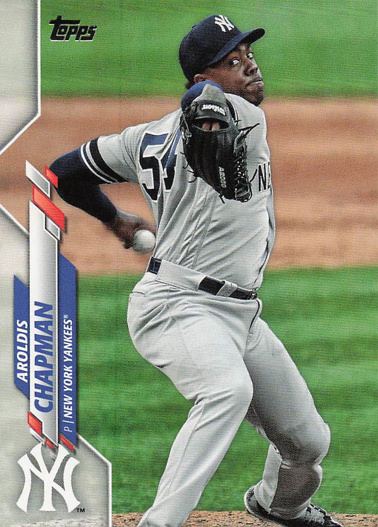 2020 Topps Baseball Aroldis Chapman #161