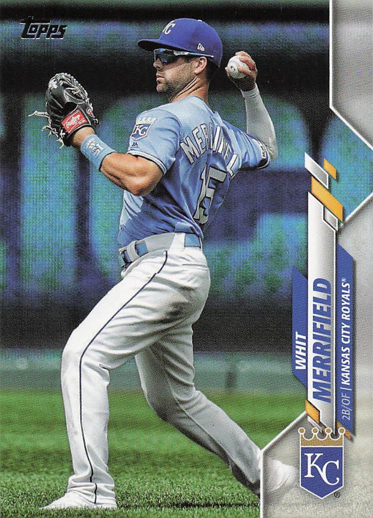 2020 Topps Baseball Whit Merrifield #296