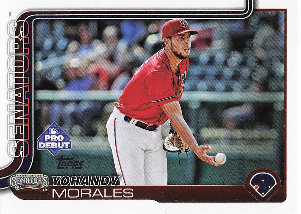 2025 Topps Pro Debut Baseball Yohandy Morales #PD-158