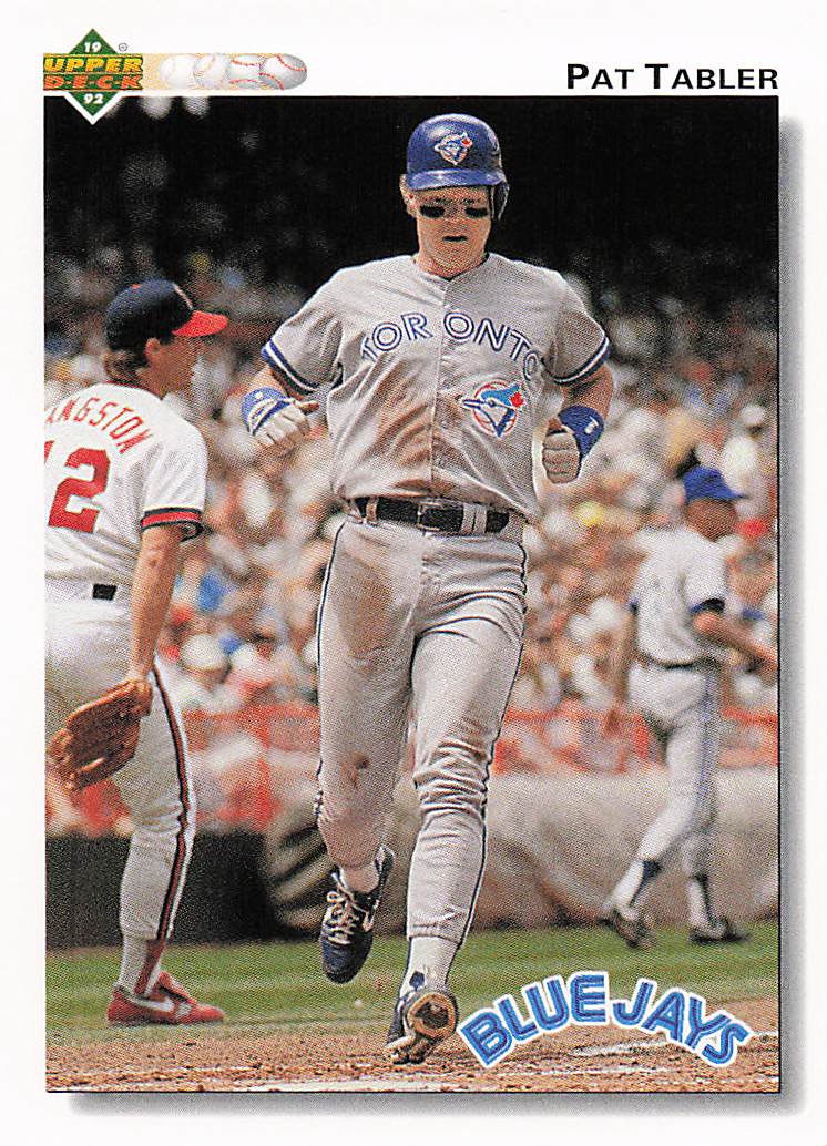 1992 Upper Deck Baseball Pat Tabler #203