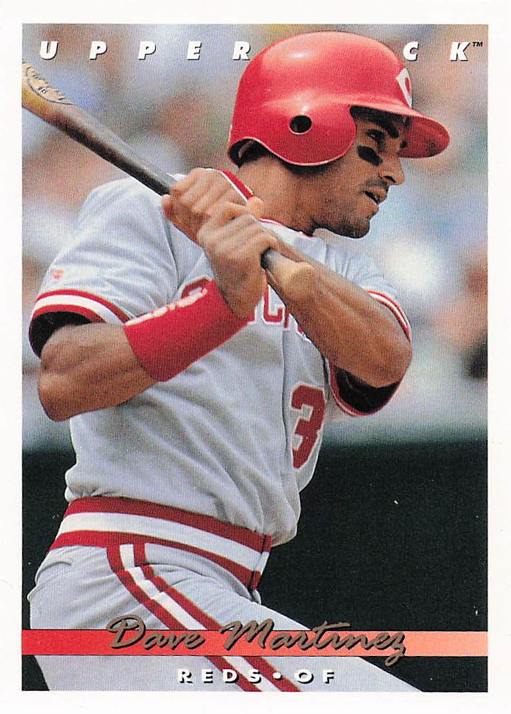 1993 Upper Deck Baseball Dave Martinez #400