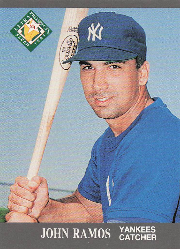 1991 Ultra Baseball John Ramos #385 Rookie