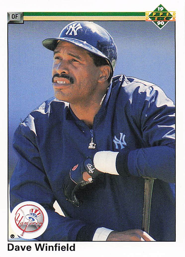 1990 Upper Deck Baseball Dave Winfield #337