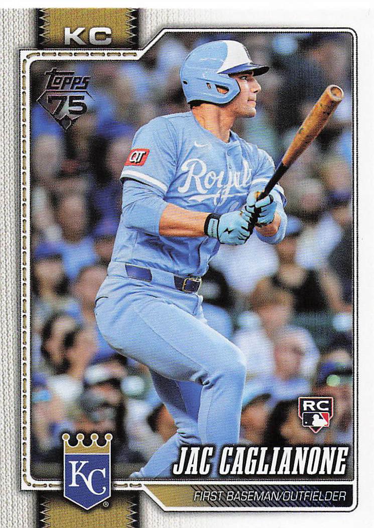 2026 Topps Baseball Jac Caglianone #138 Rookie