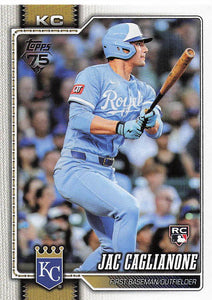2026 Topps Baseball Jac Caglianone #138 Rookie