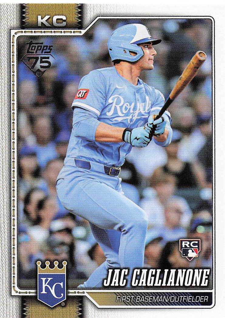2026 Topps Baseball Jac Caglianone #138 Rookie