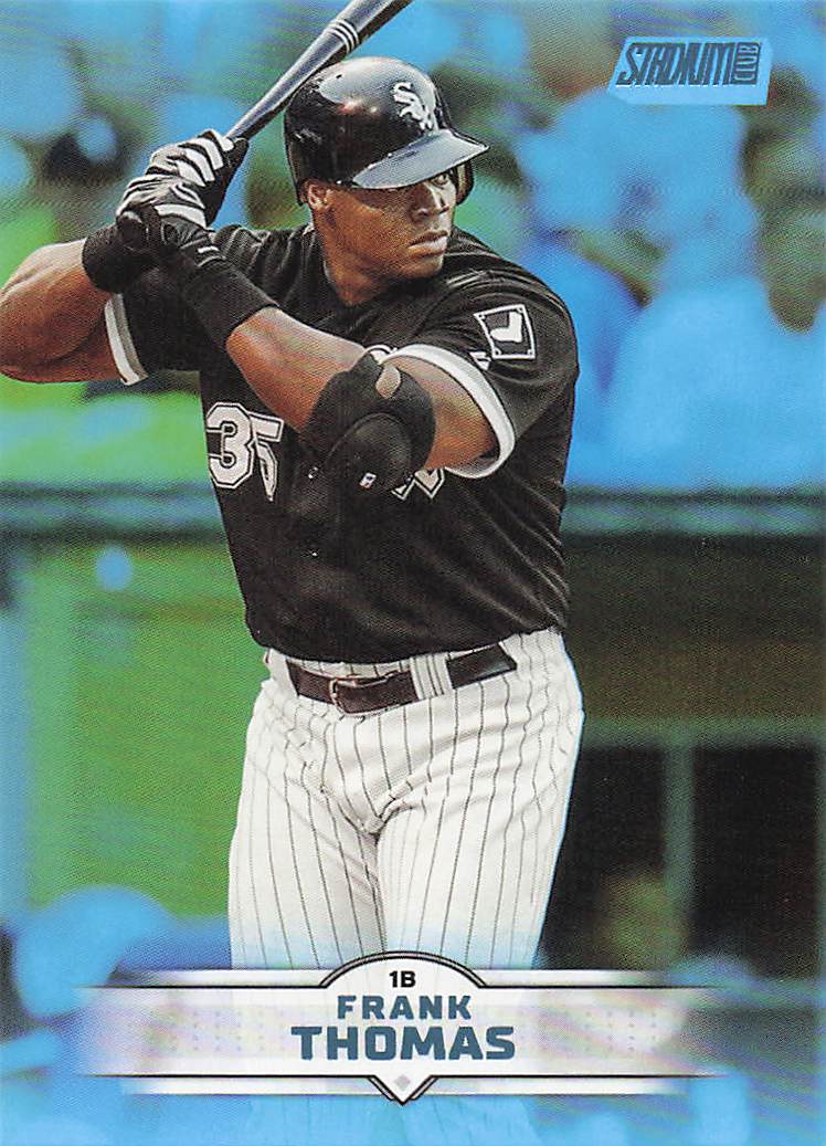 2025 Stadium Club Baseball Light Blue Foil Frank Thomas #1