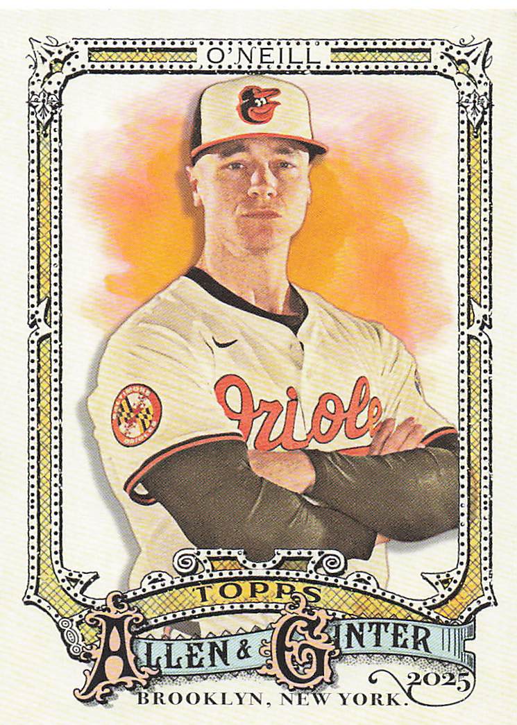 2025 Topps Allen & Ginter Baseball Tyler O'Neill #242