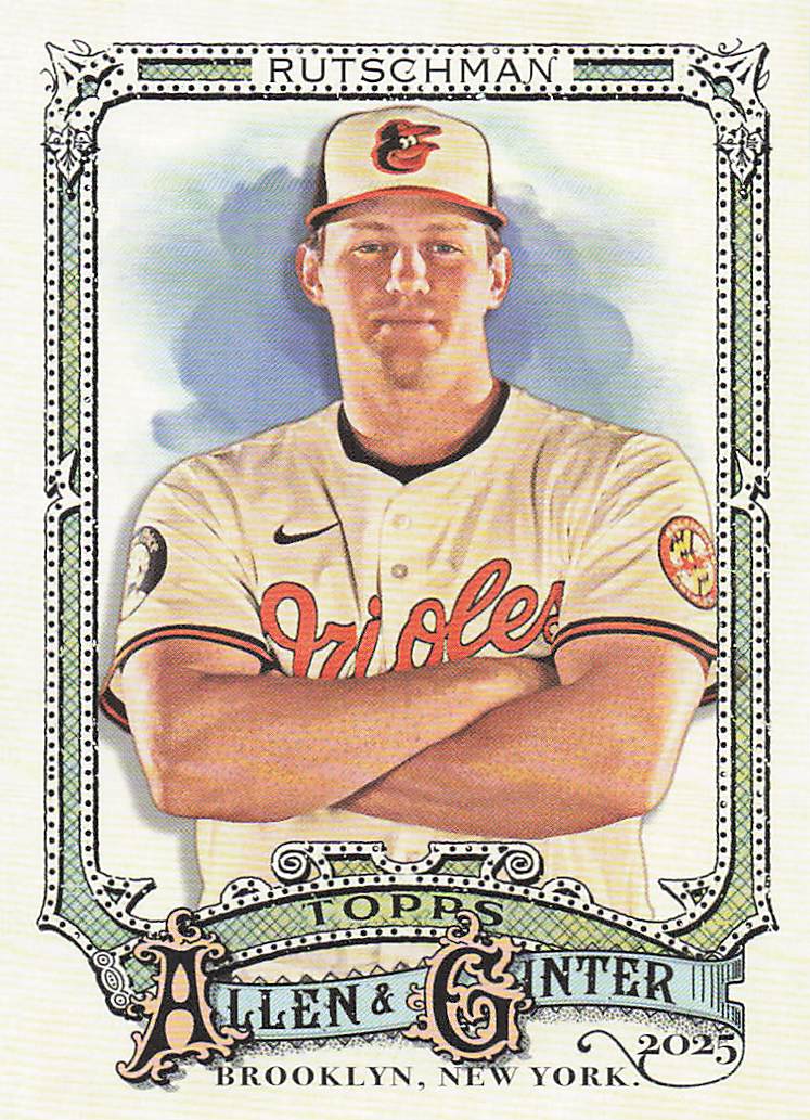2025 Topps Allen & Ginter Baseball Adley Rutschman #65