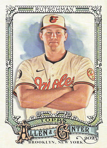 2025 Topps Allen & Ginter Baseball Adley Rutschman #65