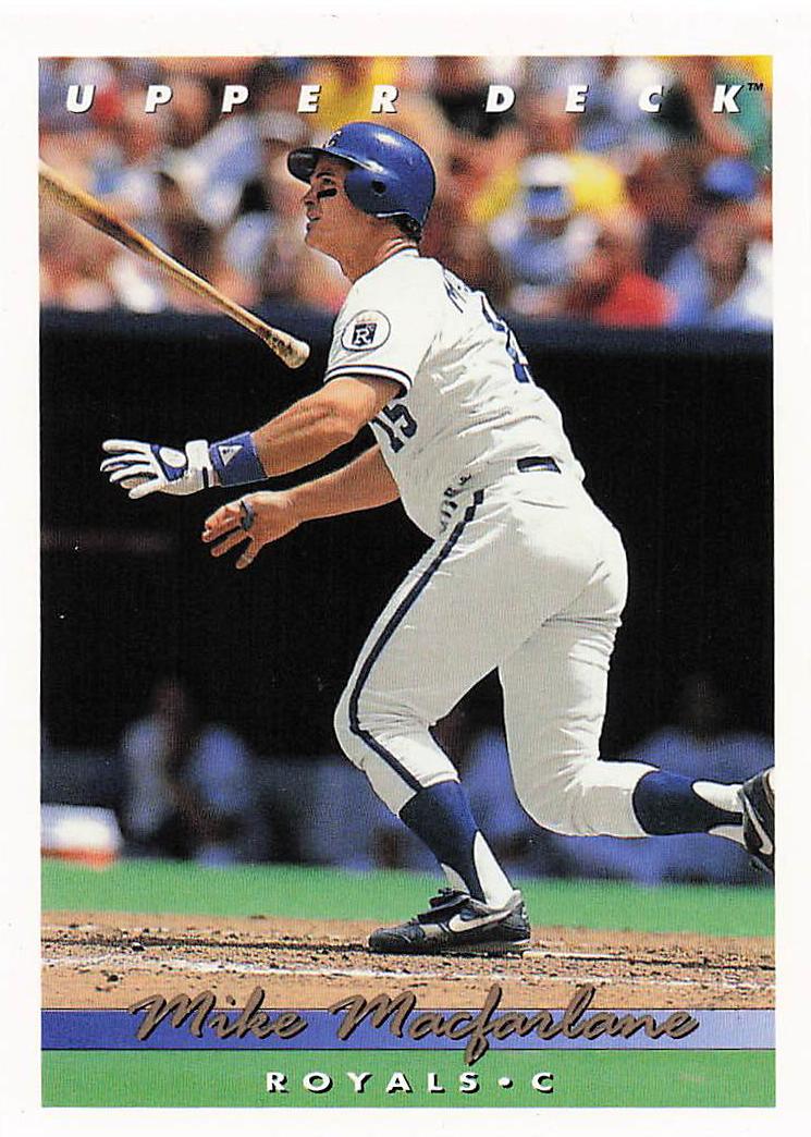 1993 Upper Deck Baseball Mike Macfarlane #327
