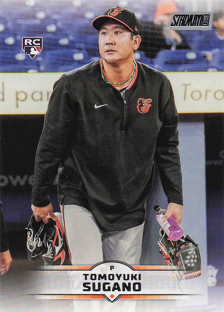 2025 Stadium Club Baseball Tomoyuki Sugano #8 Rookie