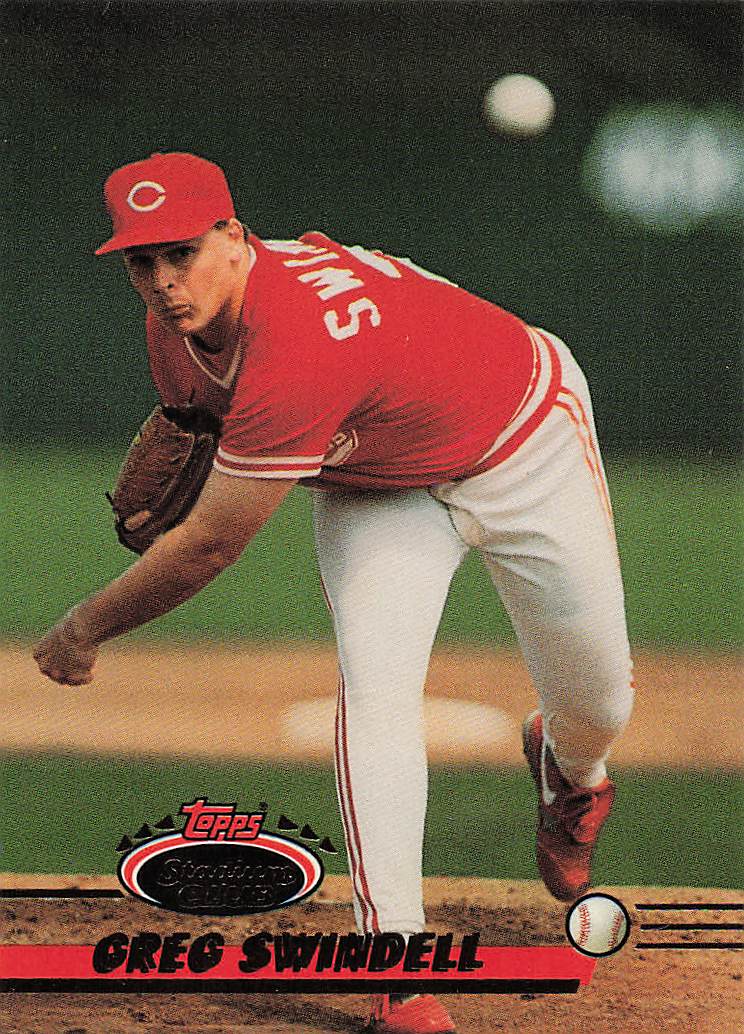 1993 Stadium Club Baseball Greg Swindell #165