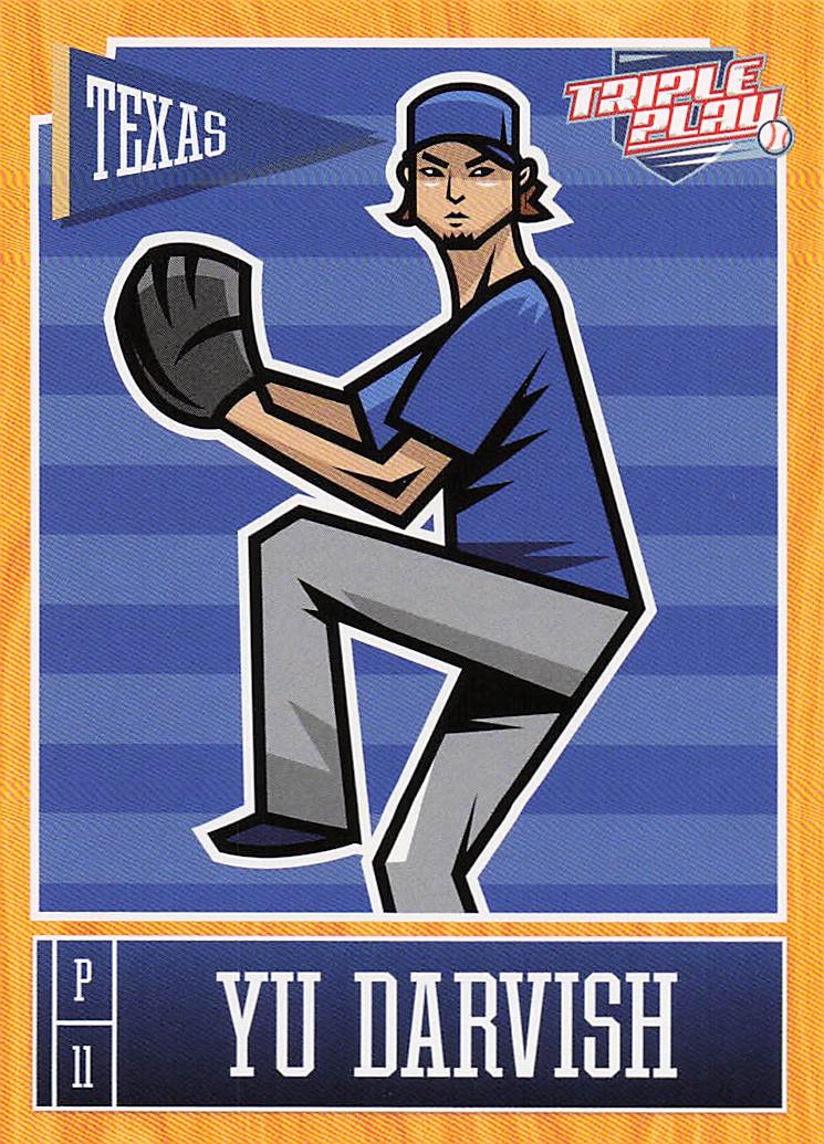2013 Panini Triple Play Baseball Yu Darvish #82