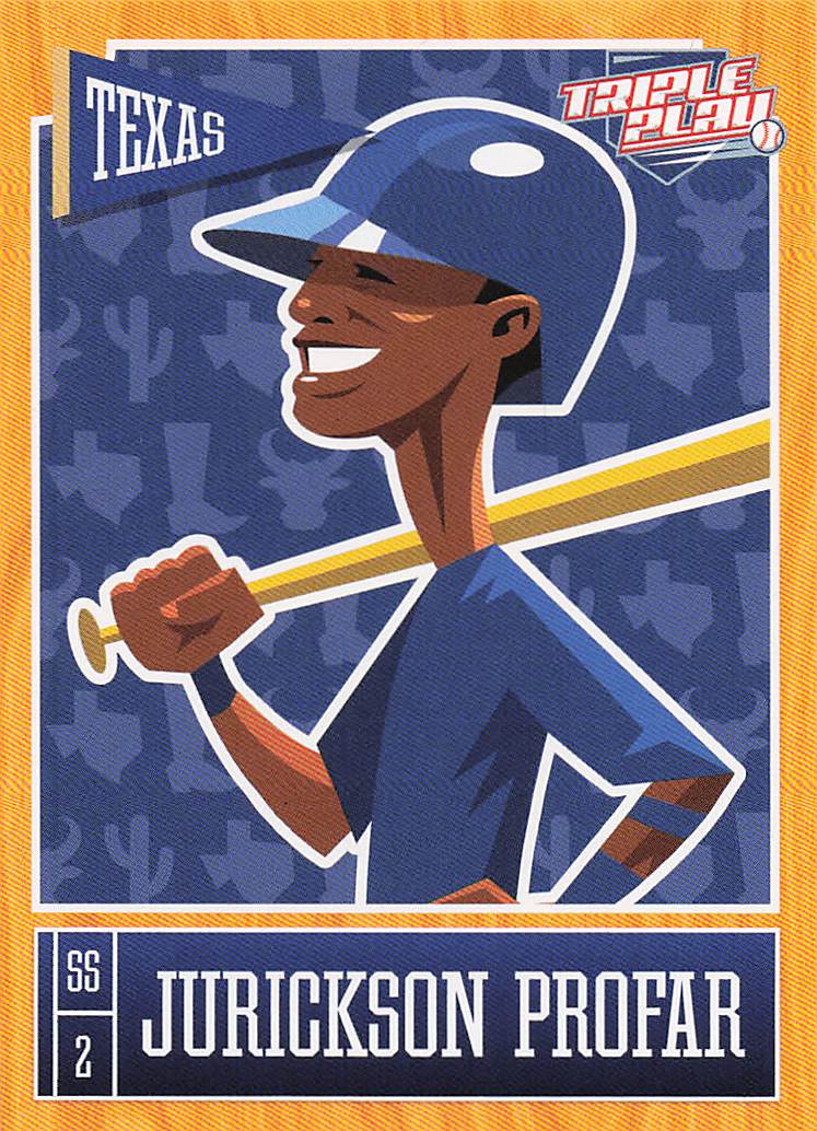 2013 Panini Triple Play Baseball Jurickson Profar #81