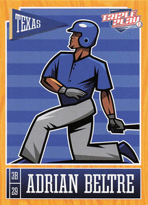 2013 Panini Triple Play Baseball Adrian Beltre #83
