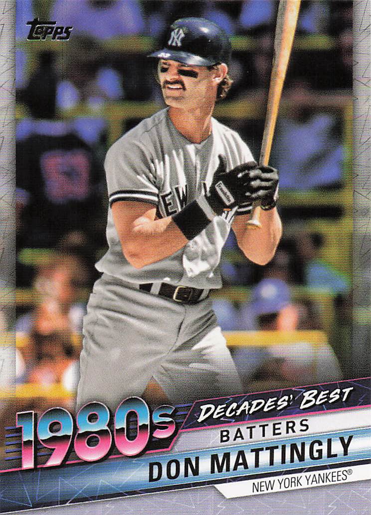 2020 Topps Baseball Decades' Best (Series One) Don Mattingly #DB-42