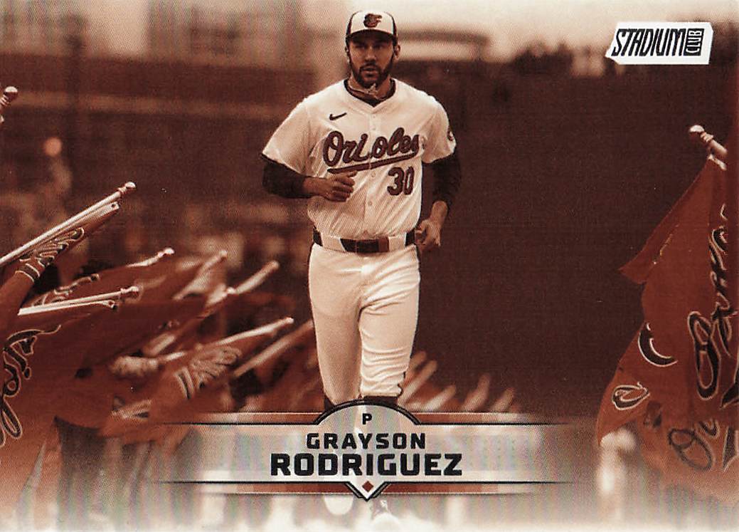 2025 Stadium Club Baseball Sepia Grayson Rodriguez #98