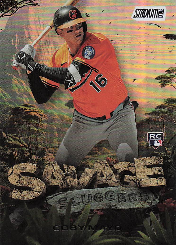 2025 Stadium Club Baseball Savage Sluggers Coby Mayo #SS-22