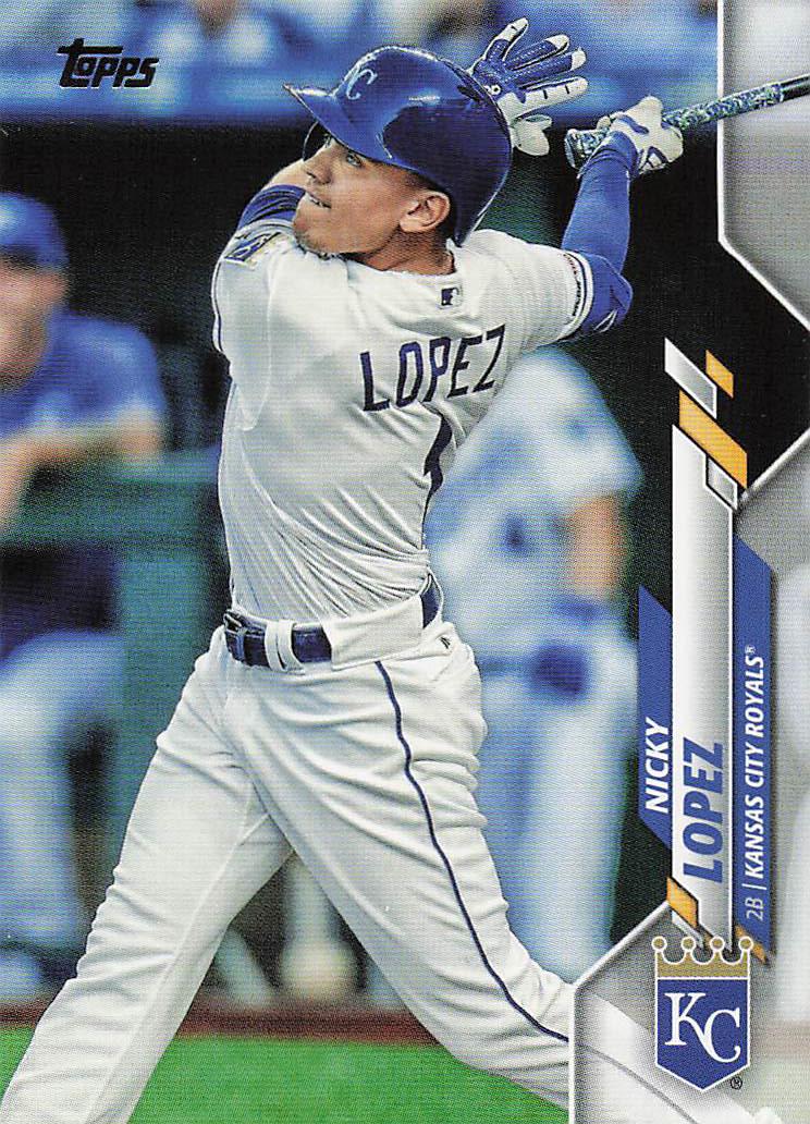 2020 Topps Baseball Nicky Lopez #3