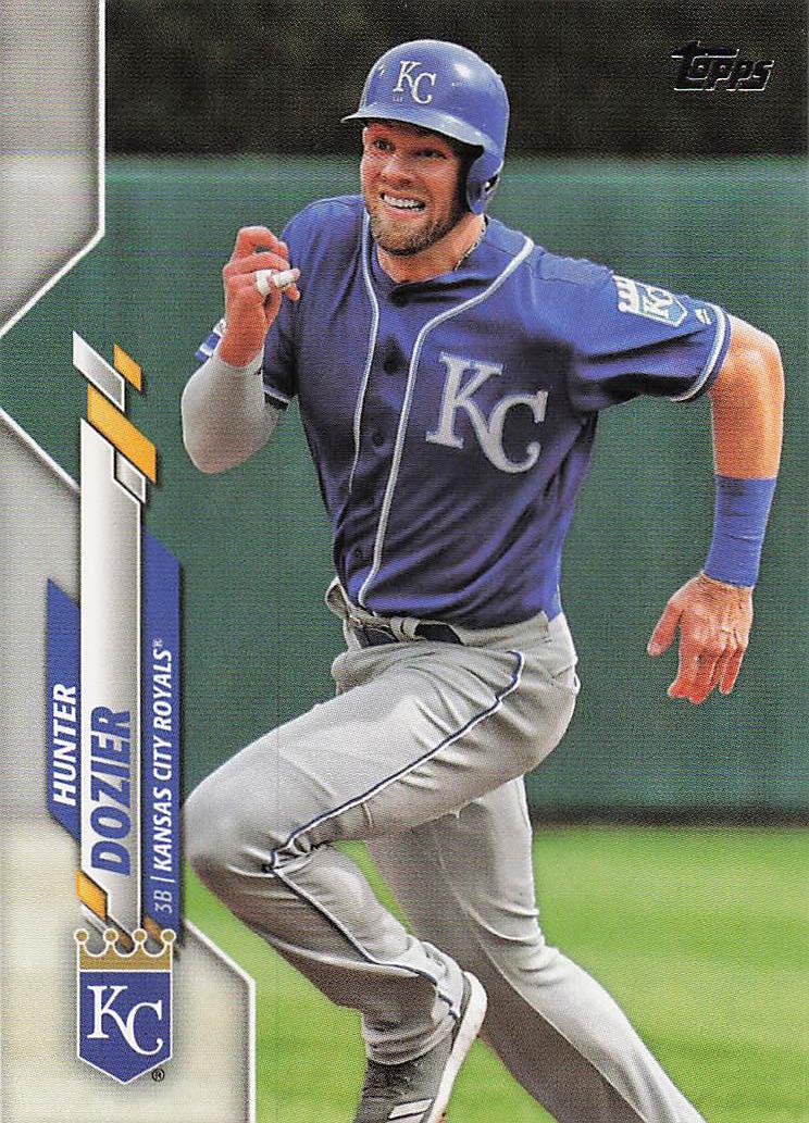 2020 Topps Baseball Hunter Dozier #54