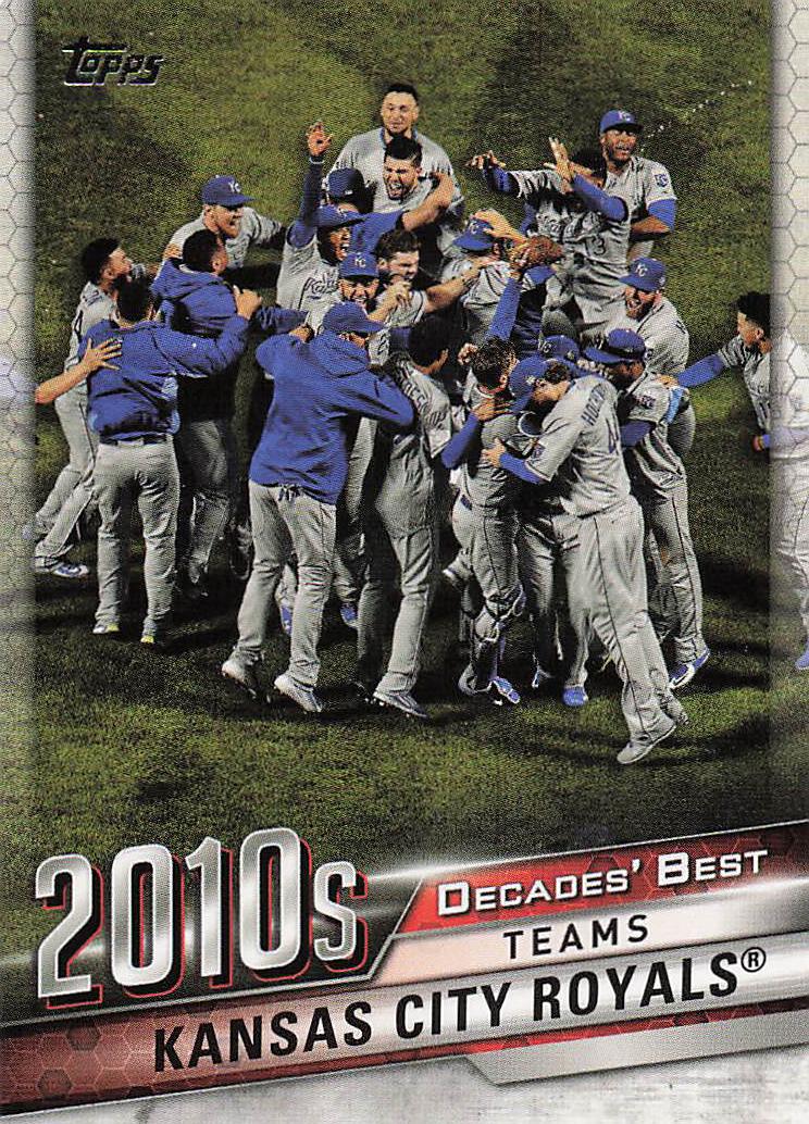 2020 Topps Baseball Decades' Best (Series One) Kansas City Royals #DB-90