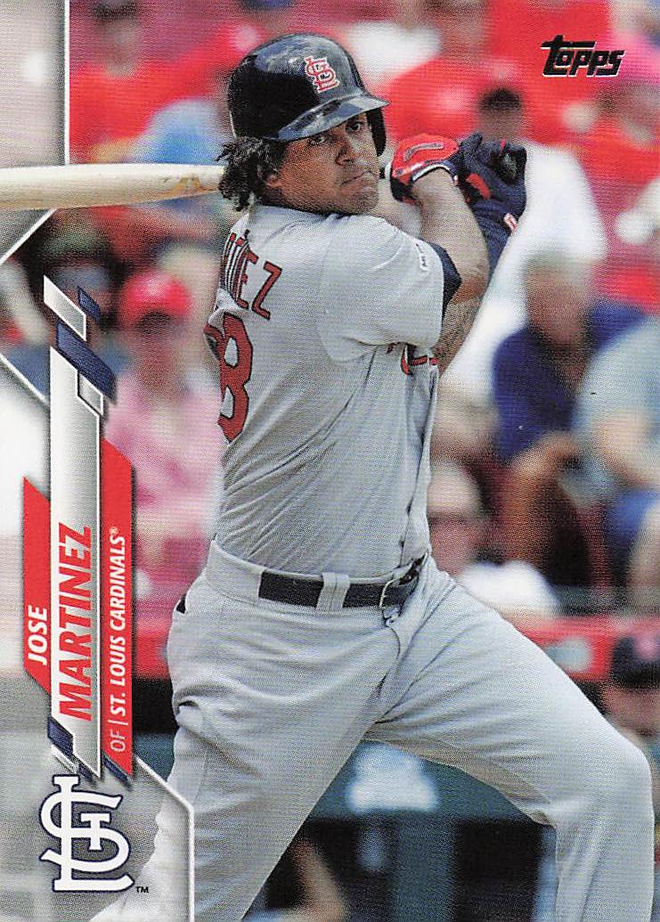 2020 Topps Baseball Jose Martinez #55