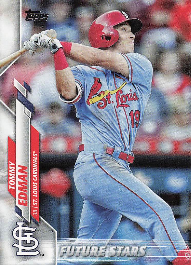 2020 Topps Baseball Tommy Edman #44