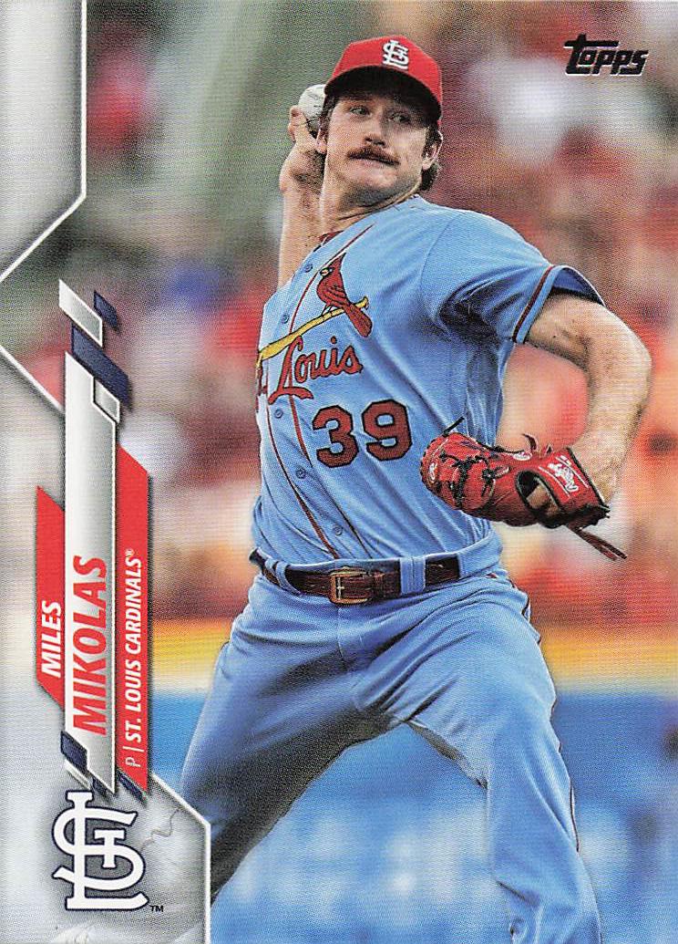 2020 Topps Baseball Miles Mikolas #13