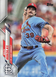2020 Topps Baseball Miles Mikolas #13