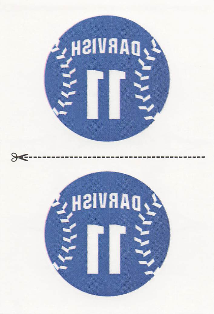 2013 Panini Triple Play Baseball Tattoos Yu Darvish #6
