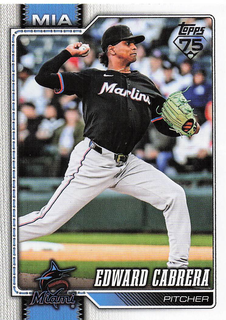 2026 Topps Baseball Edward Cabrera #288