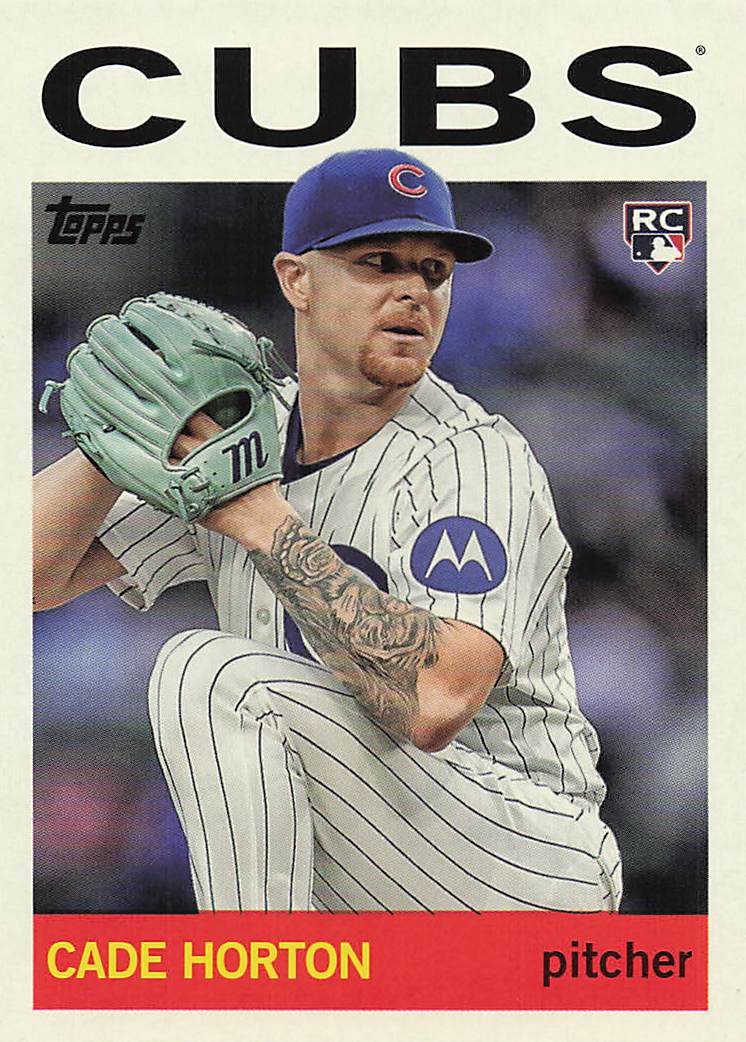 2025 Topps Archives Baseball Image Variation Cade Horton #89 RC