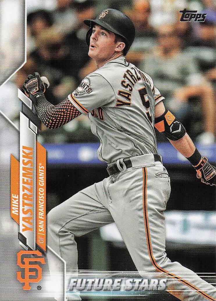 2020 Topps Baseball Mike Yastrzemski #297