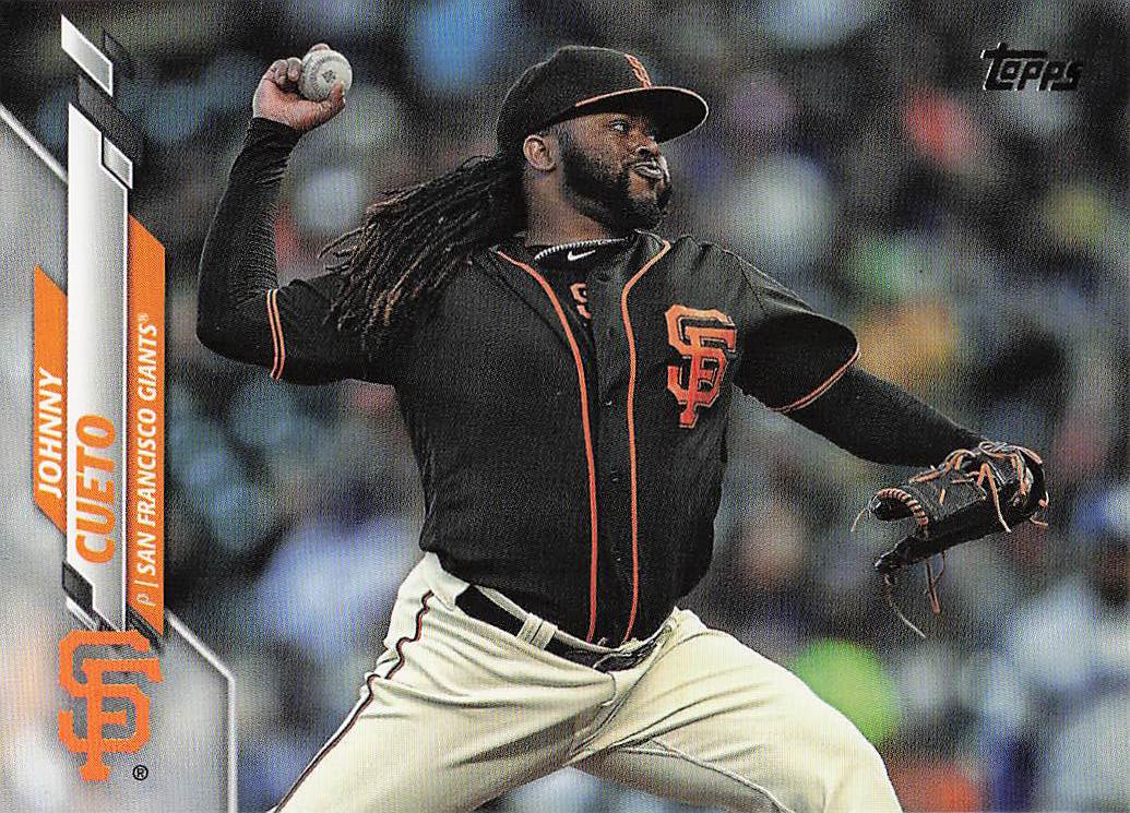 2020 Topps Baseball Johnny Cueto #185