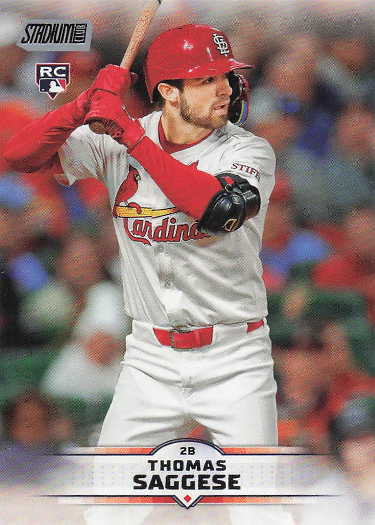 2025 Stadium Club Baseball Thomas Saggese #157 Rookie