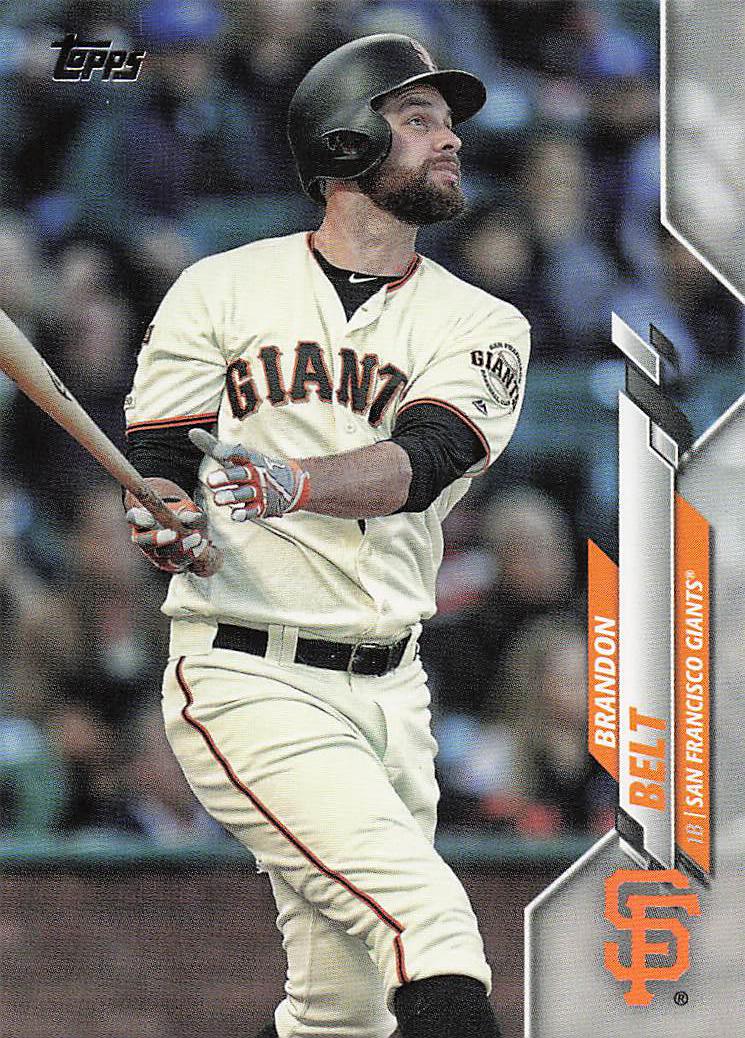2020 Topps Baseball Brandon Belt #176